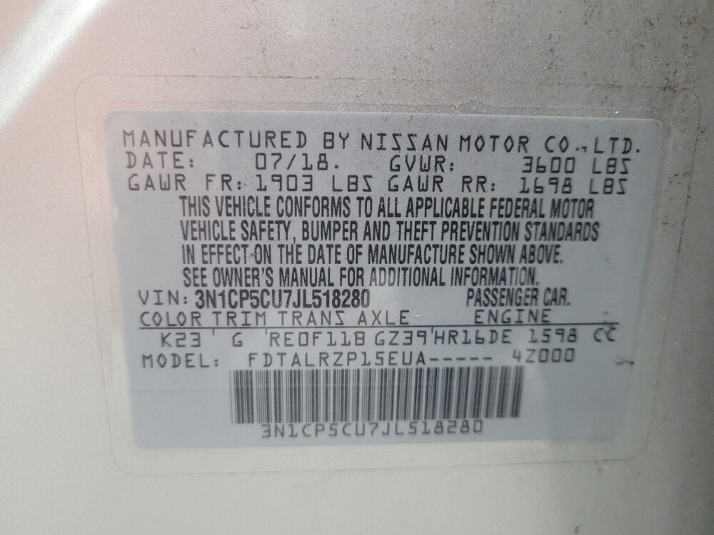 2018 Nissan Kicks in Miamisburg, OH 45342 - 18111219 33