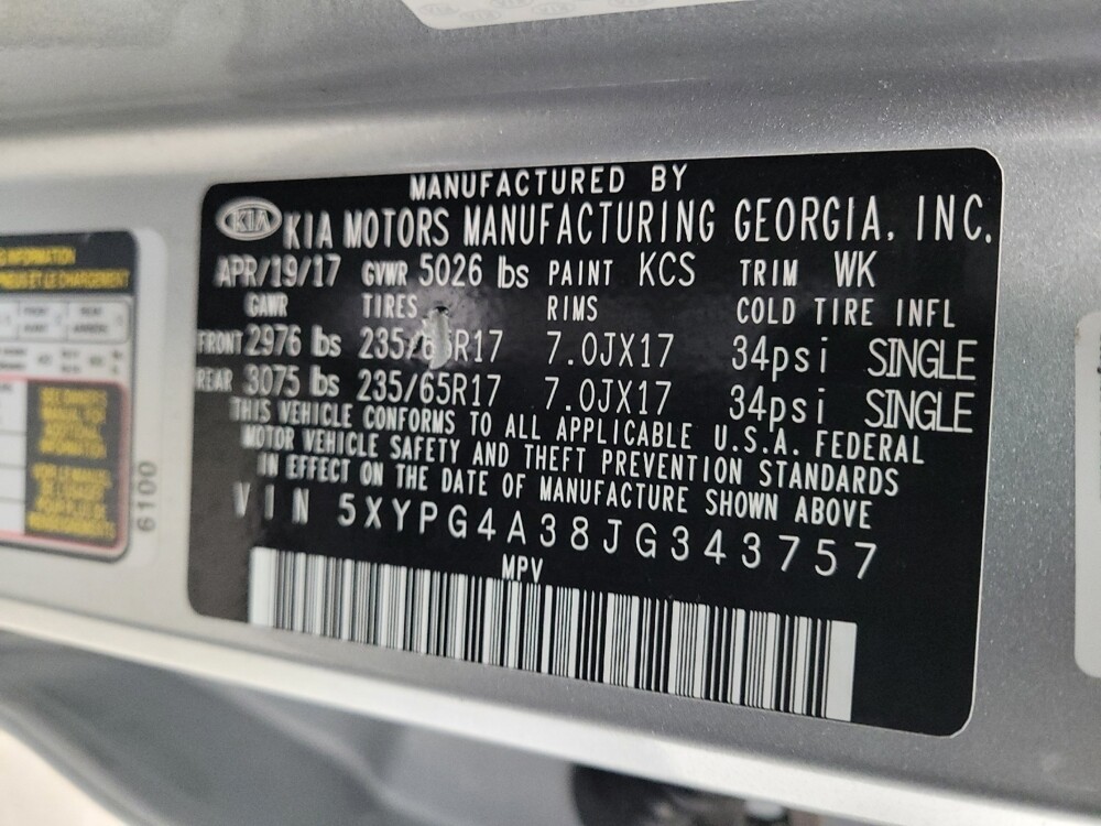 2018 Kia Sorento in Toledo, OH 43617 - 18111223 33