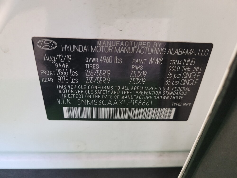 2020 Hyundai Santa Fe in Cincinnati, OH 45255 - 18111224 33