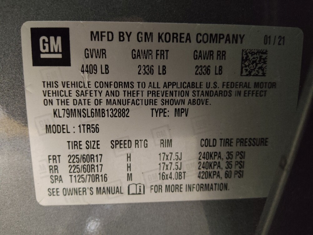 2021 Chevrolet TrailBlazer in Birmingham, AL 35215 - 18111255 33