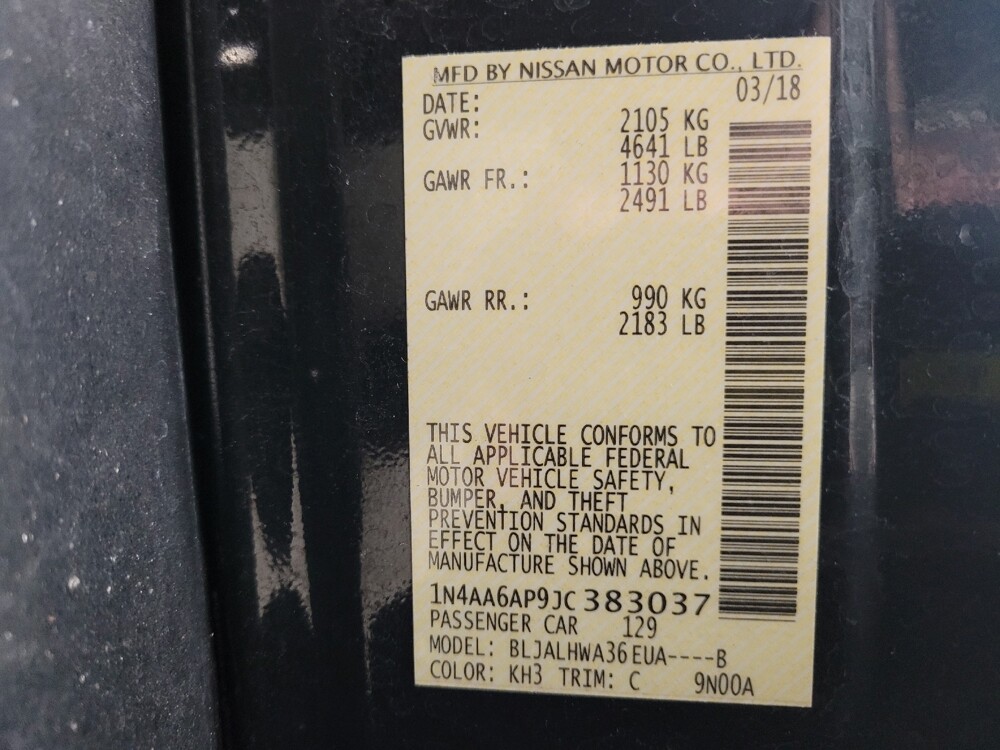 2018 Nissan Maxima in Eastpointe, MI 48021 - 18111264 33