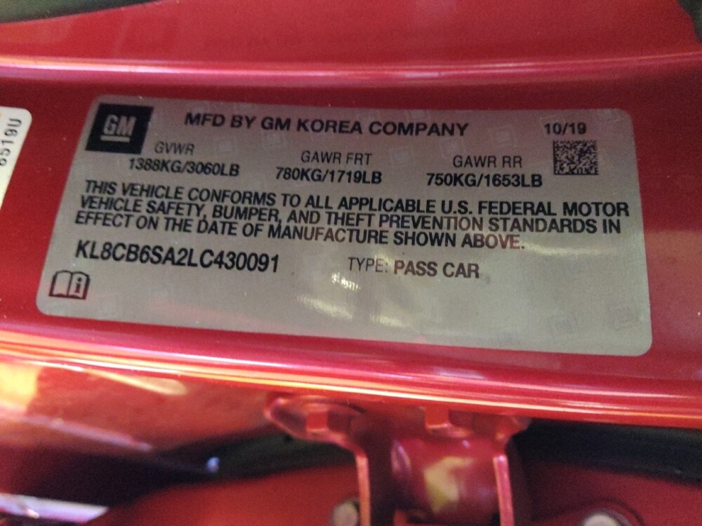 2020 Chevrolet Spark in Glendale, AZ 85301 - 18111274 33