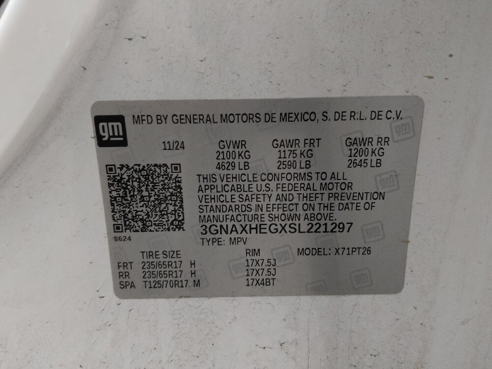 2025 Chevrolet Equinox in Lakewood, CO 80215 - 18111283 33