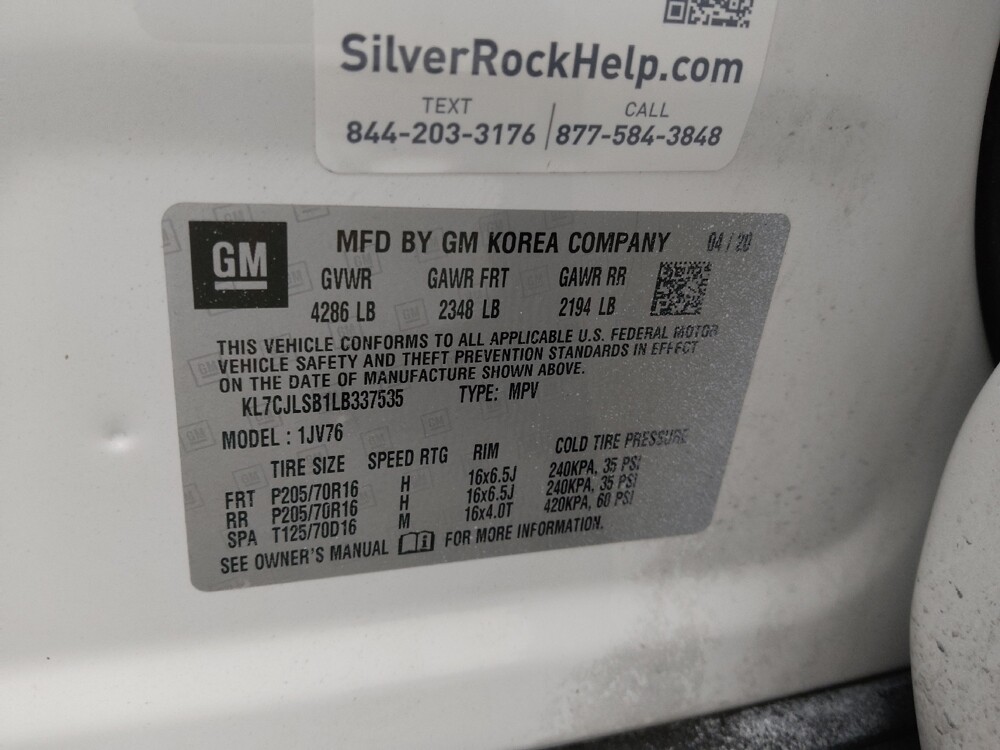 2020 Chevrolet Trax in Independence, MO 64055 - 18111295 33