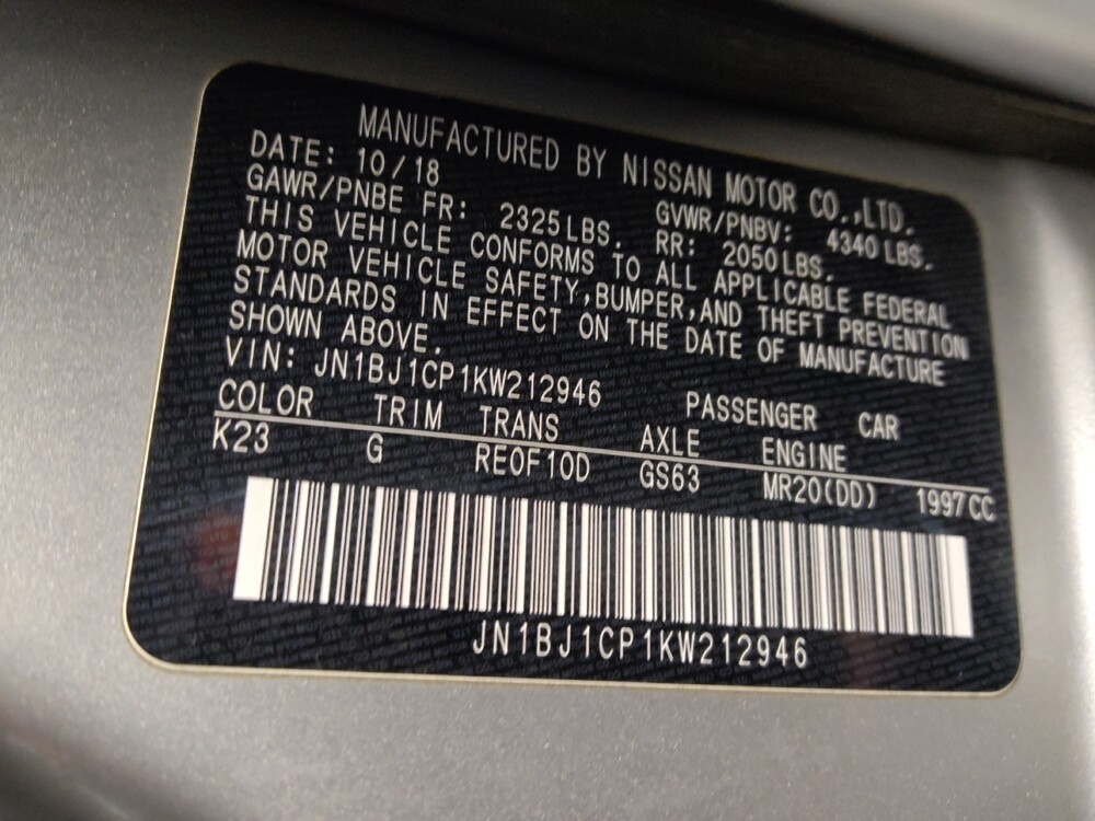 2019 Nissan Rogue Sport in Mesa, AZ 85210 - 18111305 33