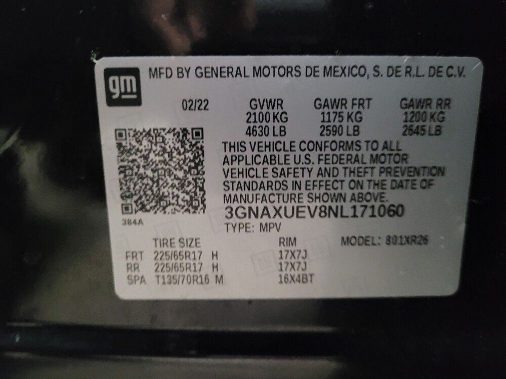 2022 Chevrolet Equinox in Temple Hills, MD 20746 - 18111310 33