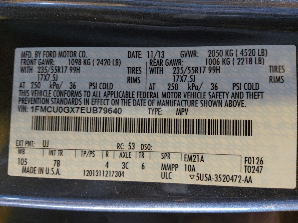 2014 Ford Escape in Chandler, AZ 85225 - 18111412 33