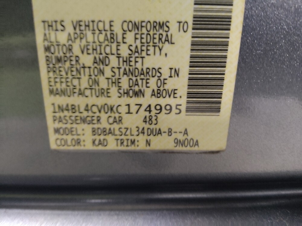 2019 Nissan Altima in Pelham, AL 35124 - 18111416 33