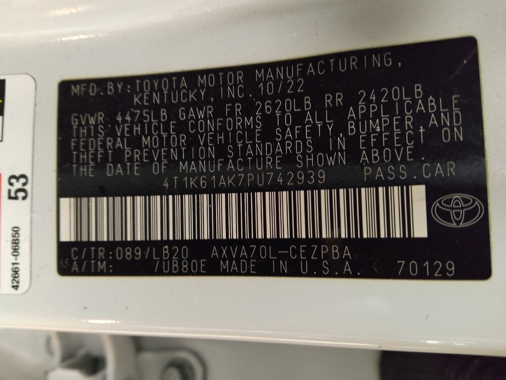 2023 Toyota Camry in Macon, GA 31210 - 18111423 33