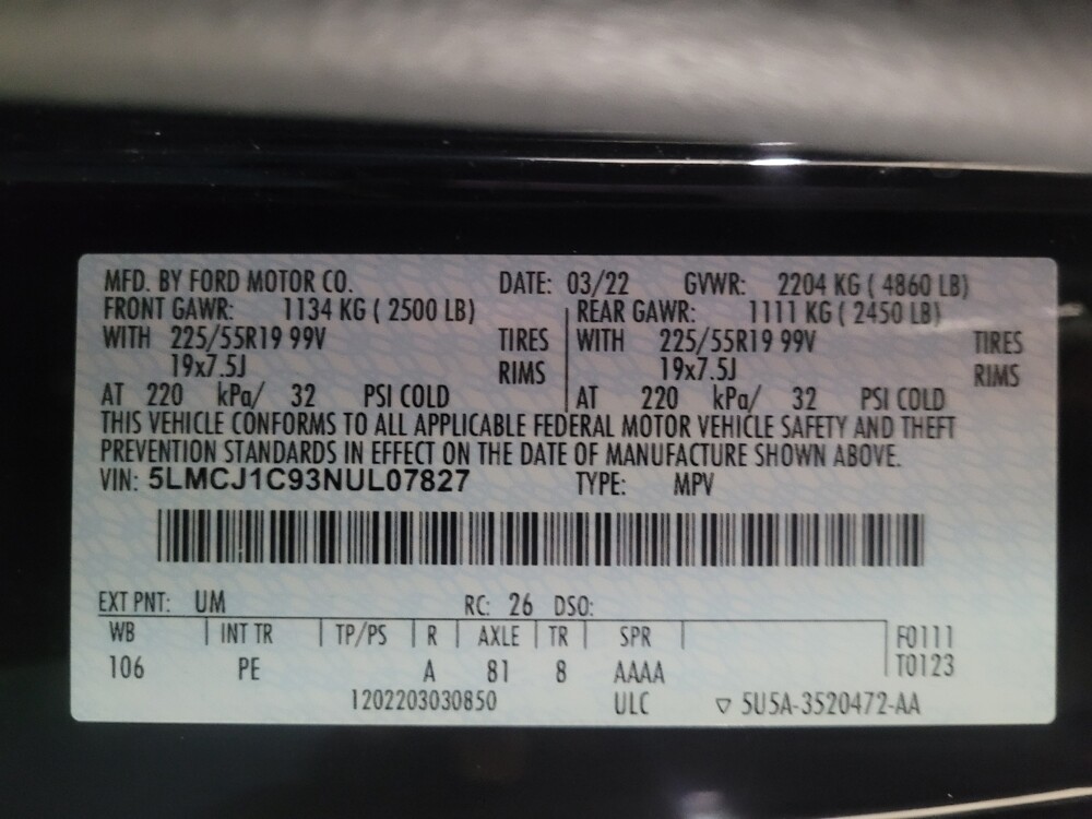 2022 Lincoln Corsair in Conyers, GA 30094 - 18111434 33