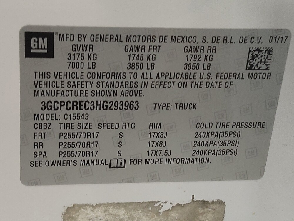 2017 Chevrolet Silverado 1500 in El Paso, TX 79907 - 18111443 33