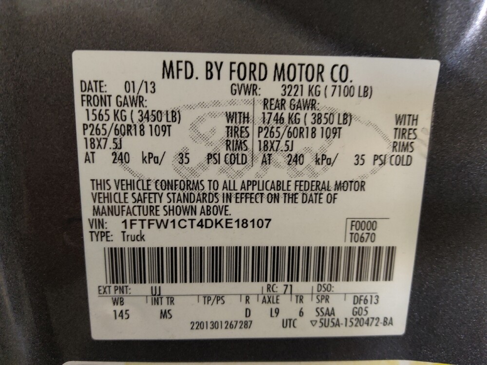 2013 Ford F150 in Tucson, AZ 85705 - 18111459 33