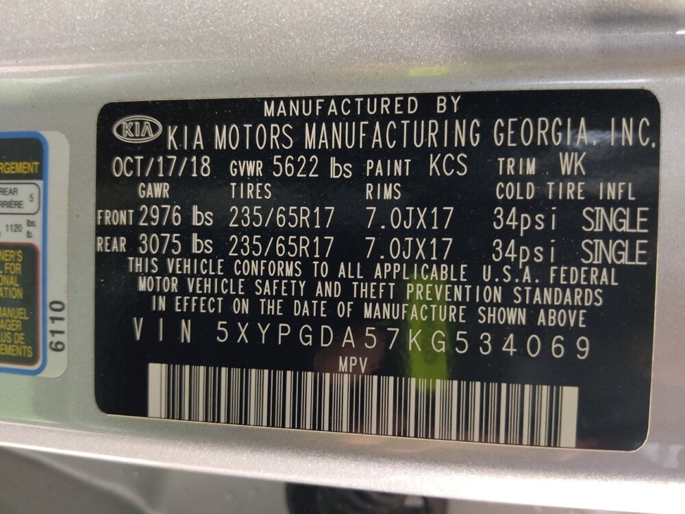 2019 Kia Sorento in Bradenton, FL 34207 - 18111473 33