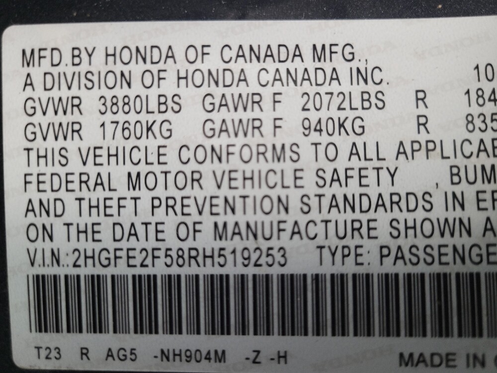 2024 Honda Civic in Las Vegas, NV 89102 - 18111483 33