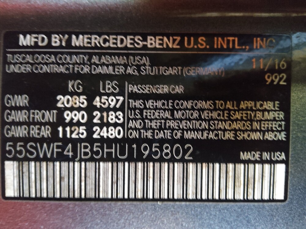 2017 Mercedes-Benz C 300 in Gainesville, FL 32609 - 18111514 33