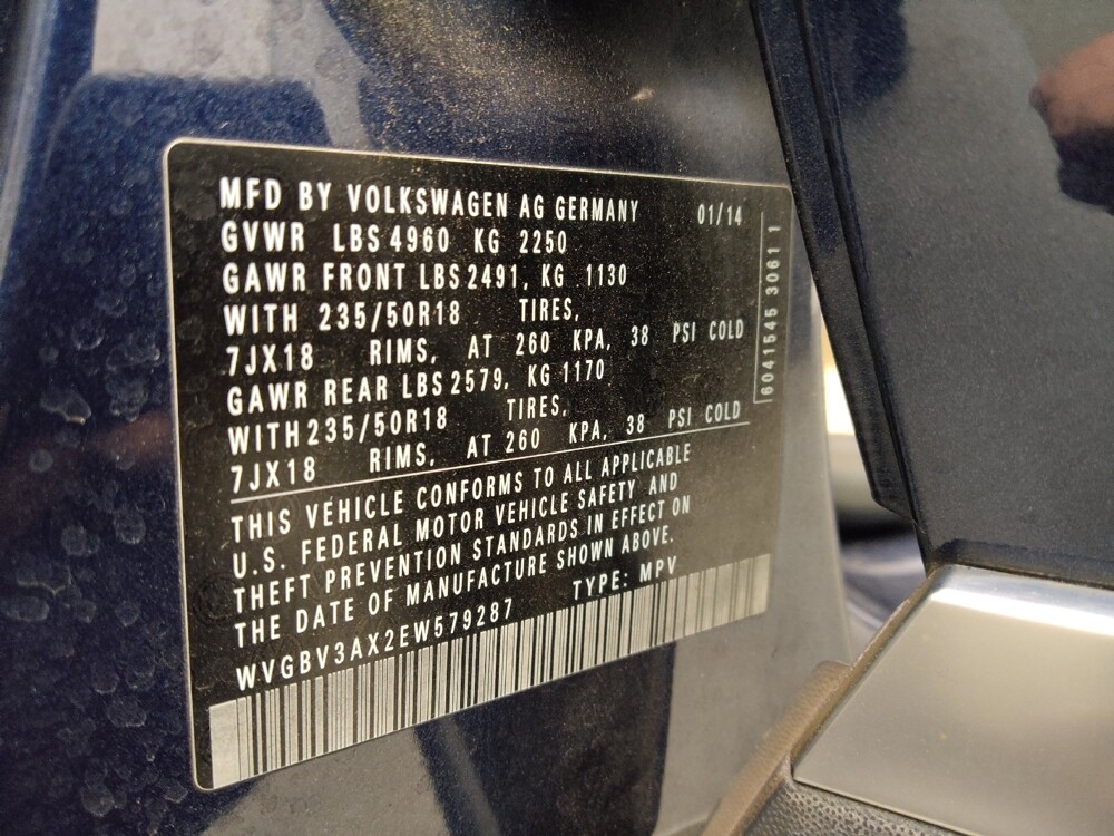 2014 Volkswagen Tiguan in Colorado Springs, CO 80909 - 18111526 33