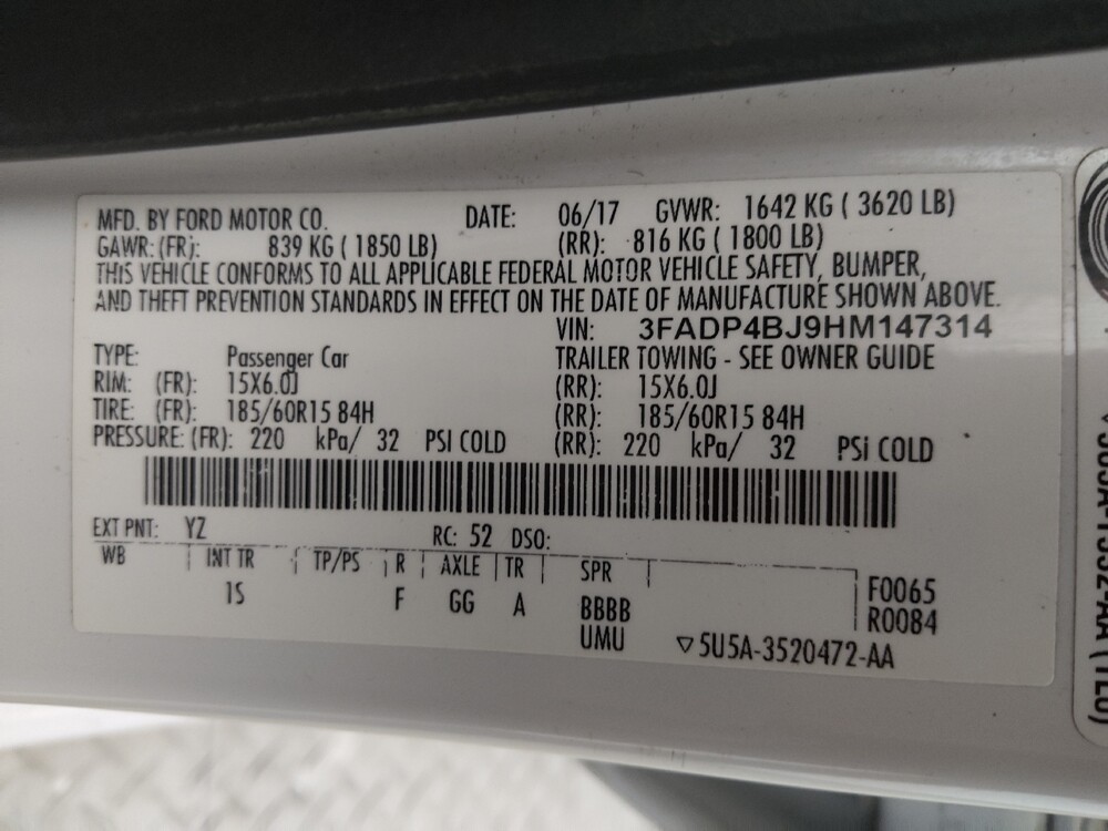 2017 Ford Fiesta in Denver, CO 80012 - 18111531 33