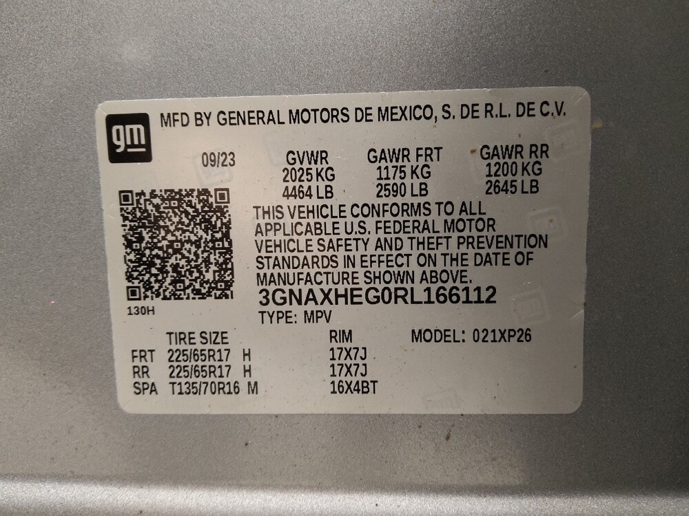 2024 Chevrolet Equinox in Lakewood, CO 80215 - 18111532 33