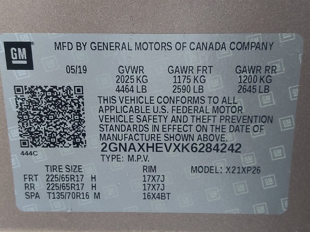 2019 Chevrolet Equinox in San Antonio, TX 78238 - 18111555 33