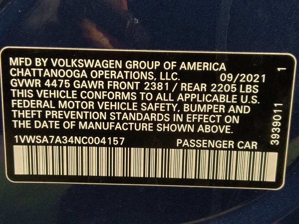2022 Volkswagen Passat in Tyler, TX 75701 - 18111556 33