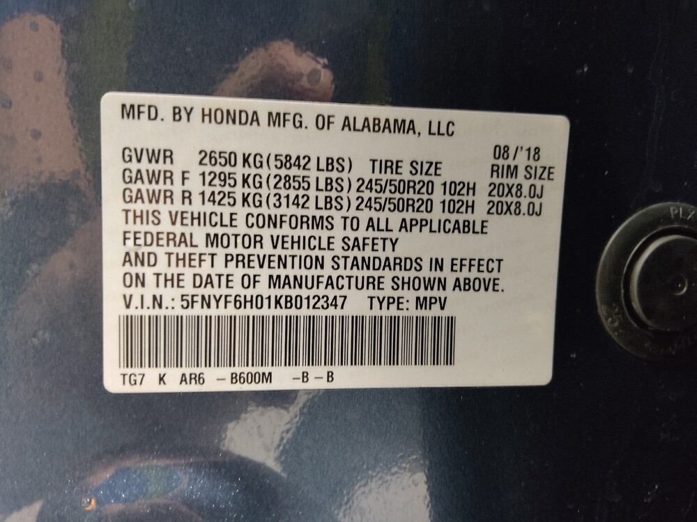 2019 Honda Pilot in Columbus, OH 43231 - 18111574 33