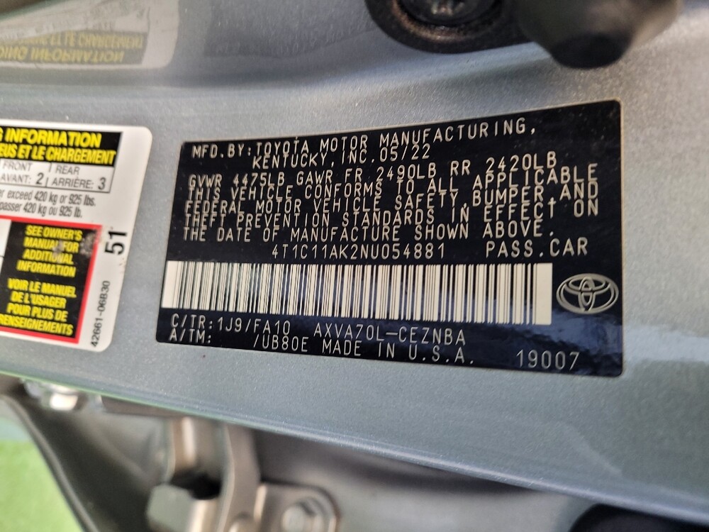 2022 Toyota Camry in Columbus, OH 43231 - 18111575 33