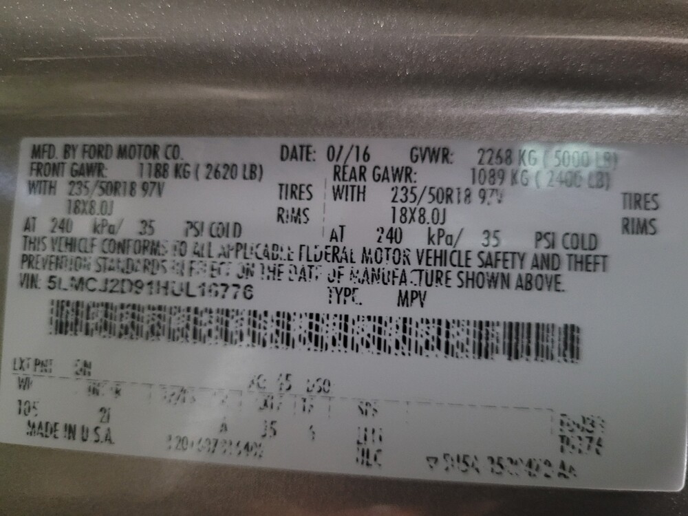 2017 Lincoln MKC in Glen Burnie, MD 21061 - 18111580 33