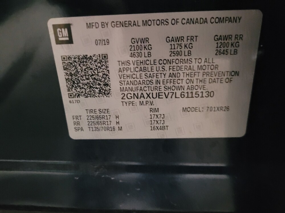 2020 Chevrolet Equinox in Pittsburgh, PA 15236 - 18111596 33