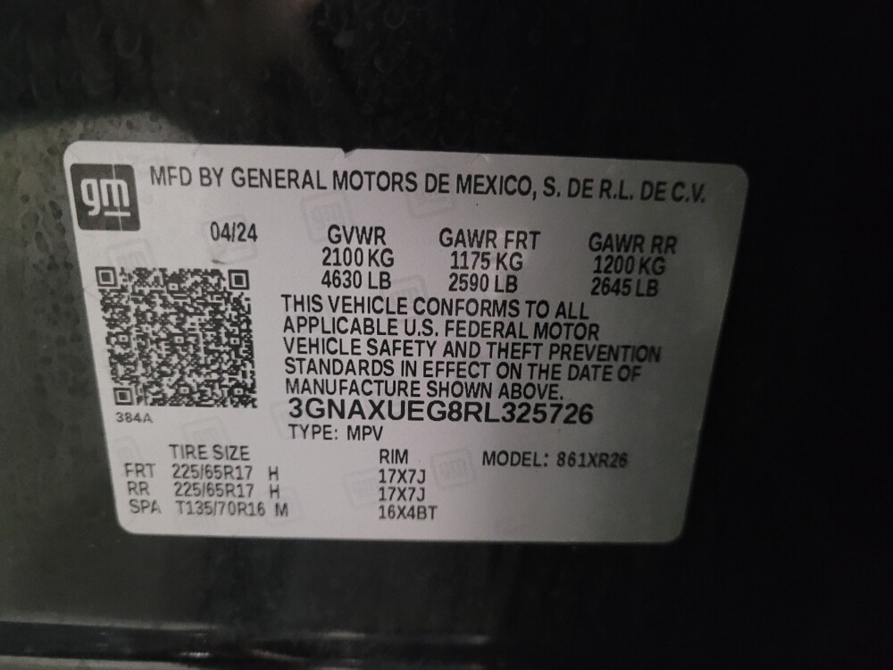 2024 Chevrolet Equinox in Owings Mills, MD 21117 - 18111604 33