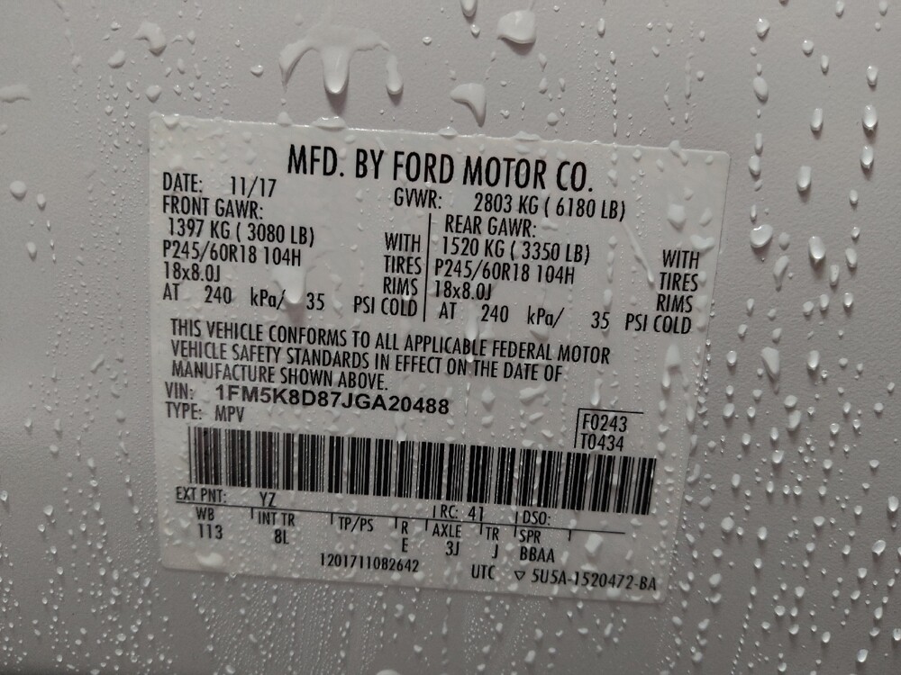 2018 Ford Explorer in Charlotte, NC 28273 - 18111609 33