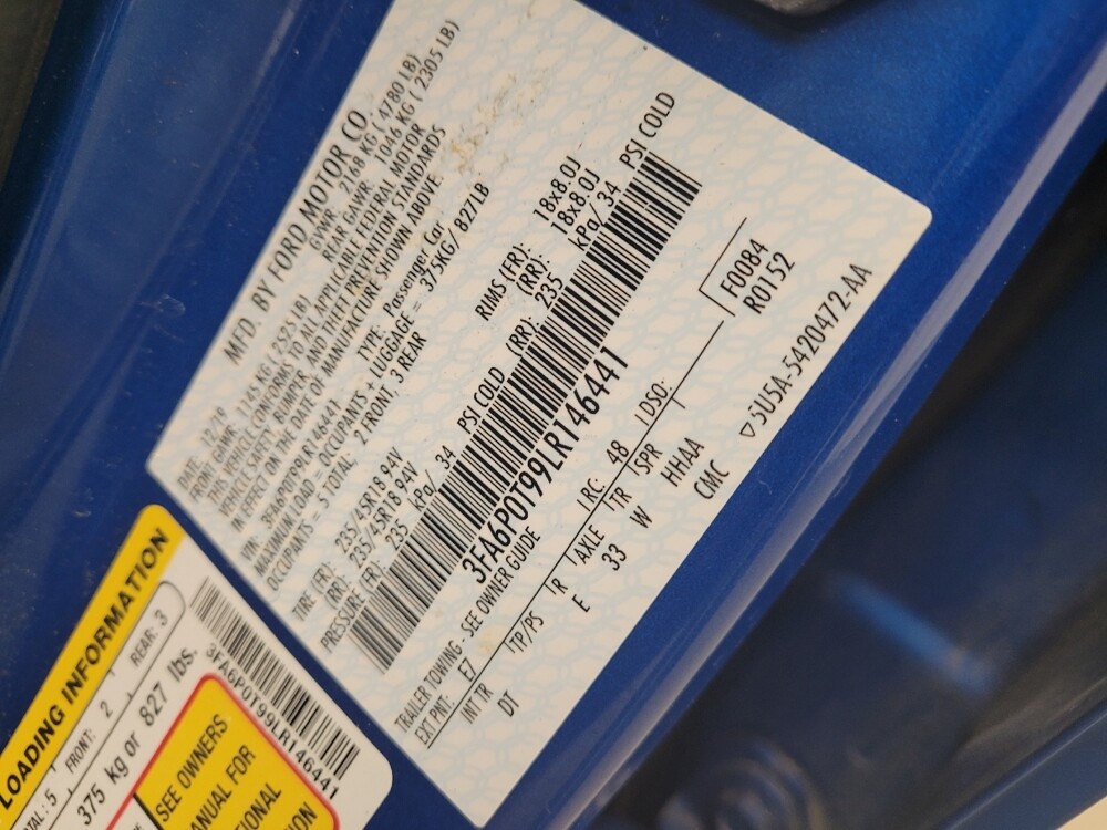 2020 Ford Fusion in St. Louis, MO 63125 - 18111611 33