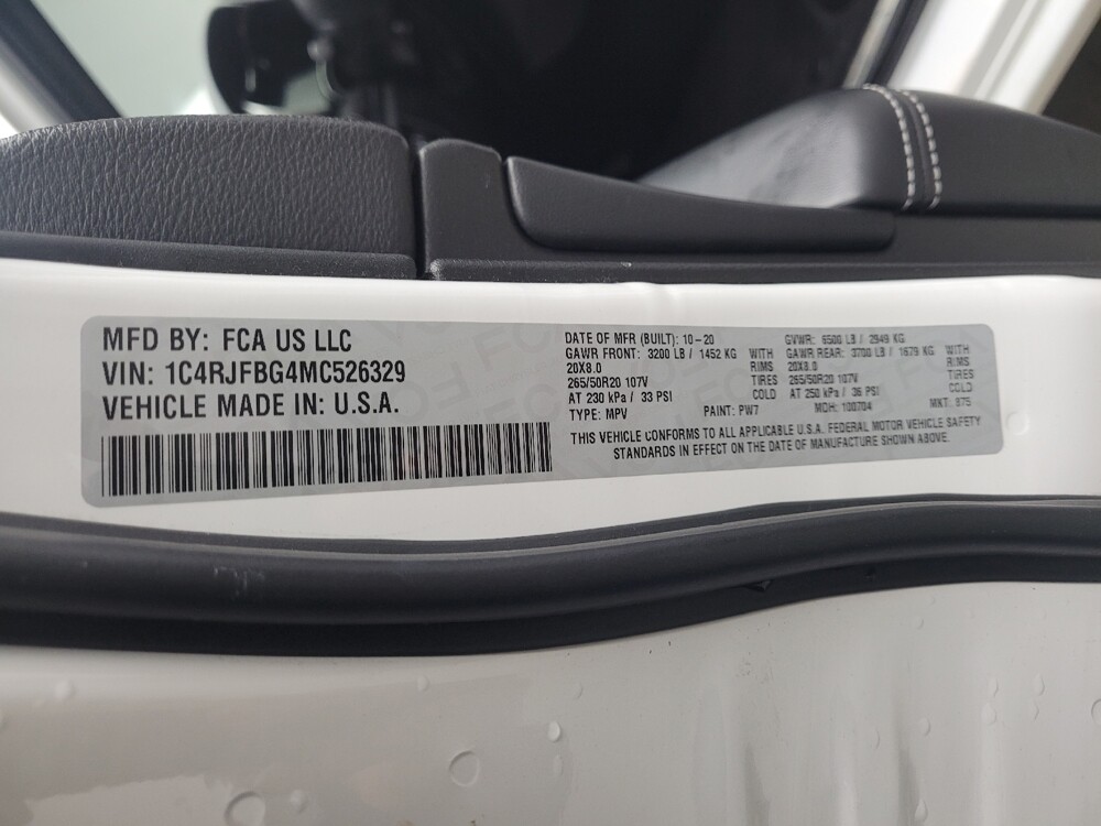 2021 Jeep Grand Cherokee in Eastpointe, MI 48021 - 18111613 33