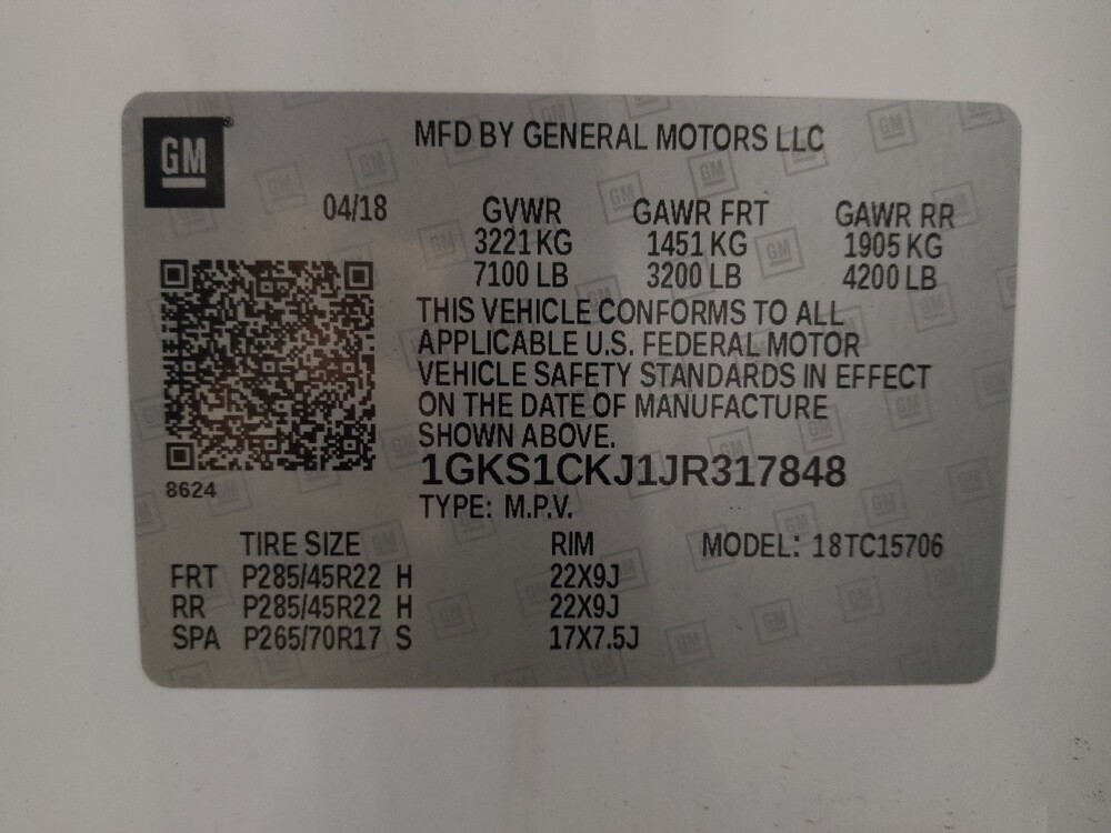 2018 GMC Yukon in Gainesville, FL 32609 - 18111621 33