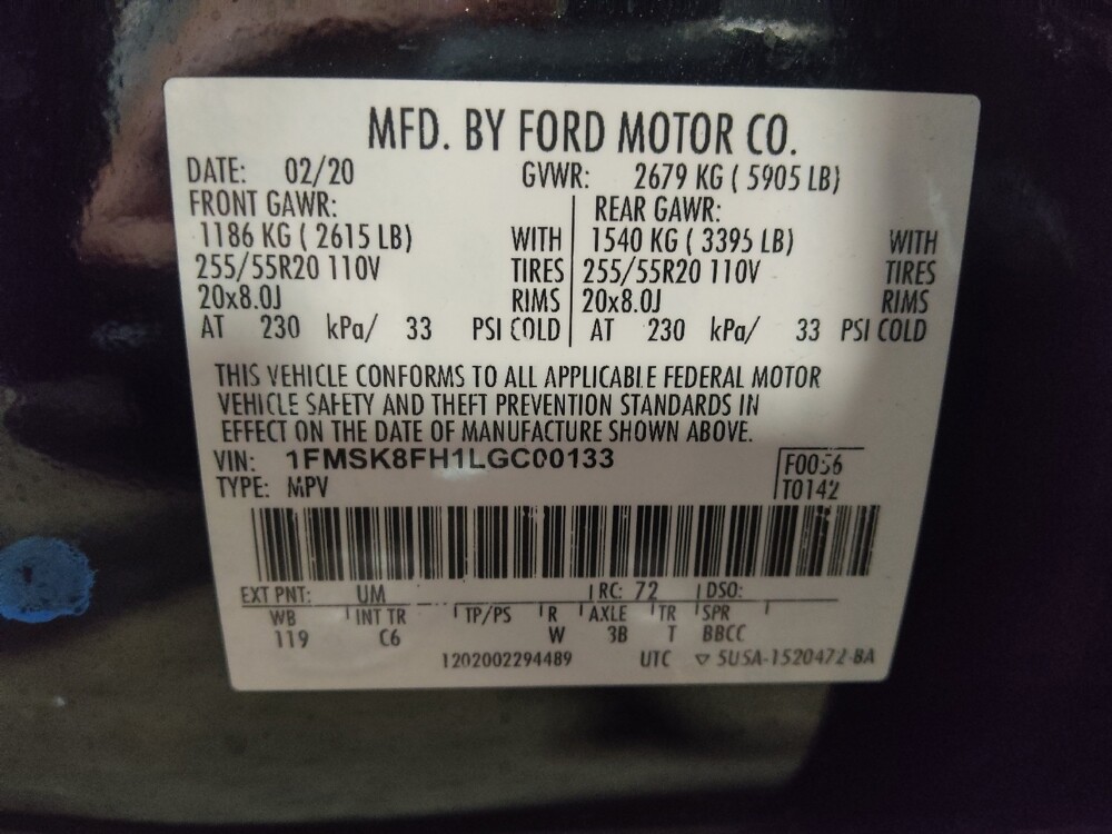 2020 Ford Explorer in Pelham, AL 35124 - 18111634 33