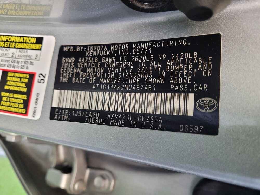 2021 Toyota Camry in Toledo, OH 43617 - 18111649 33