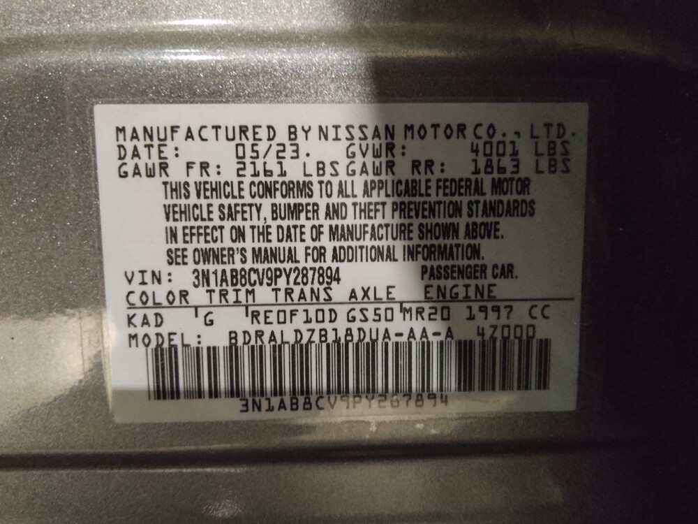 2023 Nissan Sentra in Fort Worth, TX 76116 - 18111654 33