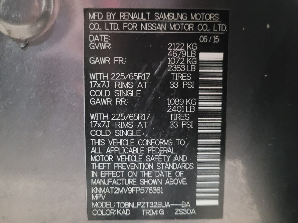 2015 Nissan Rogue in Pittsburgh, PA 15237 - 18111720 33