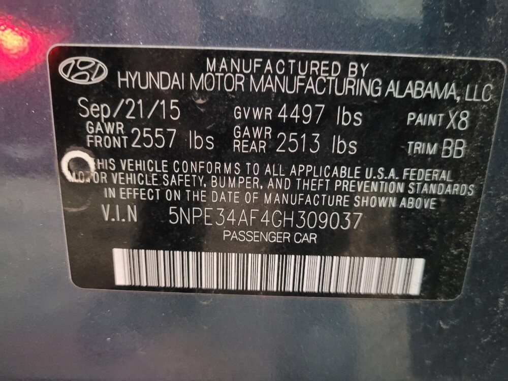 2016 Hyundai Sonata in Pittsburgh, PA 15236 - 18111723 33