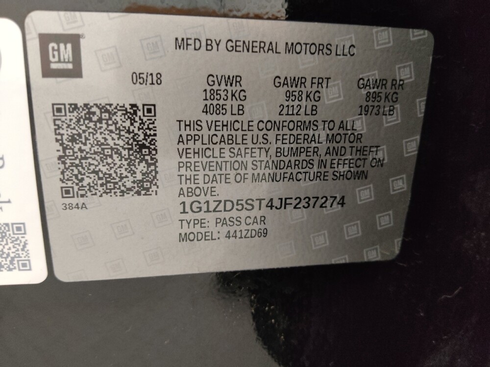 2018 Chevrolet Malibu in Independence, MO 64055 - 18111740 33