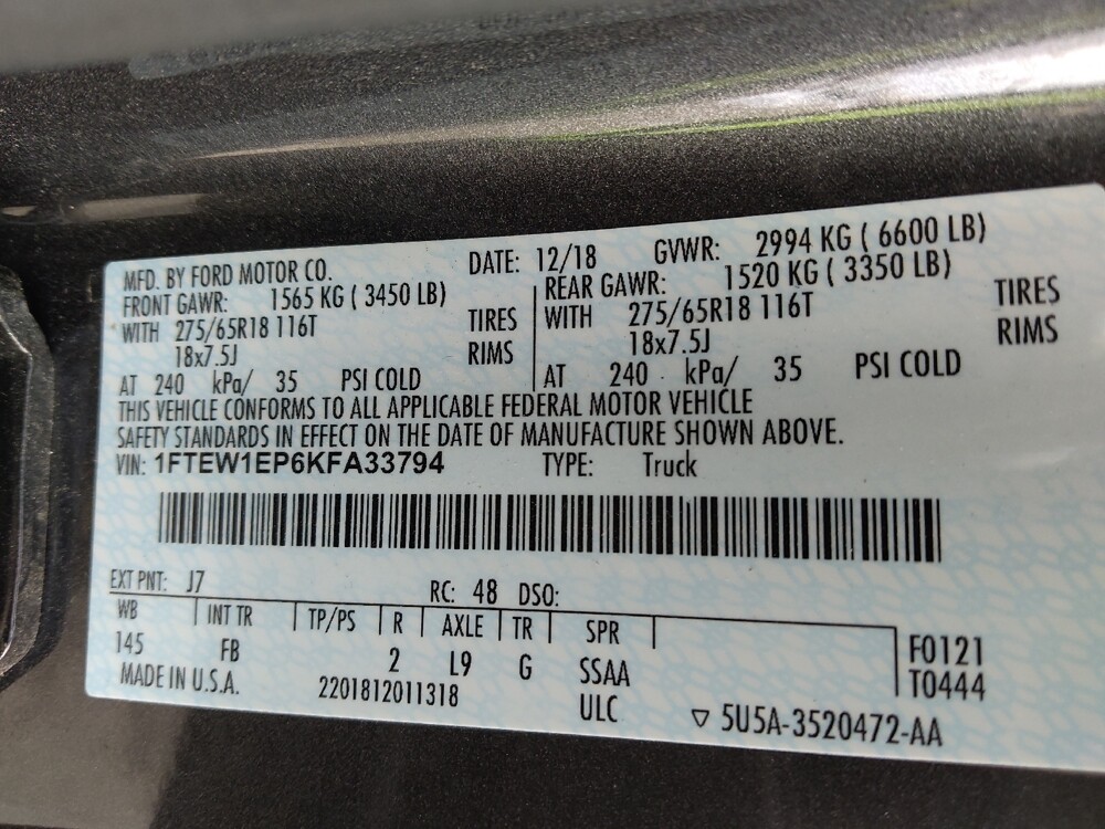 2019 Ford F150 in St. Louis, MO 63125 - 18111742 33