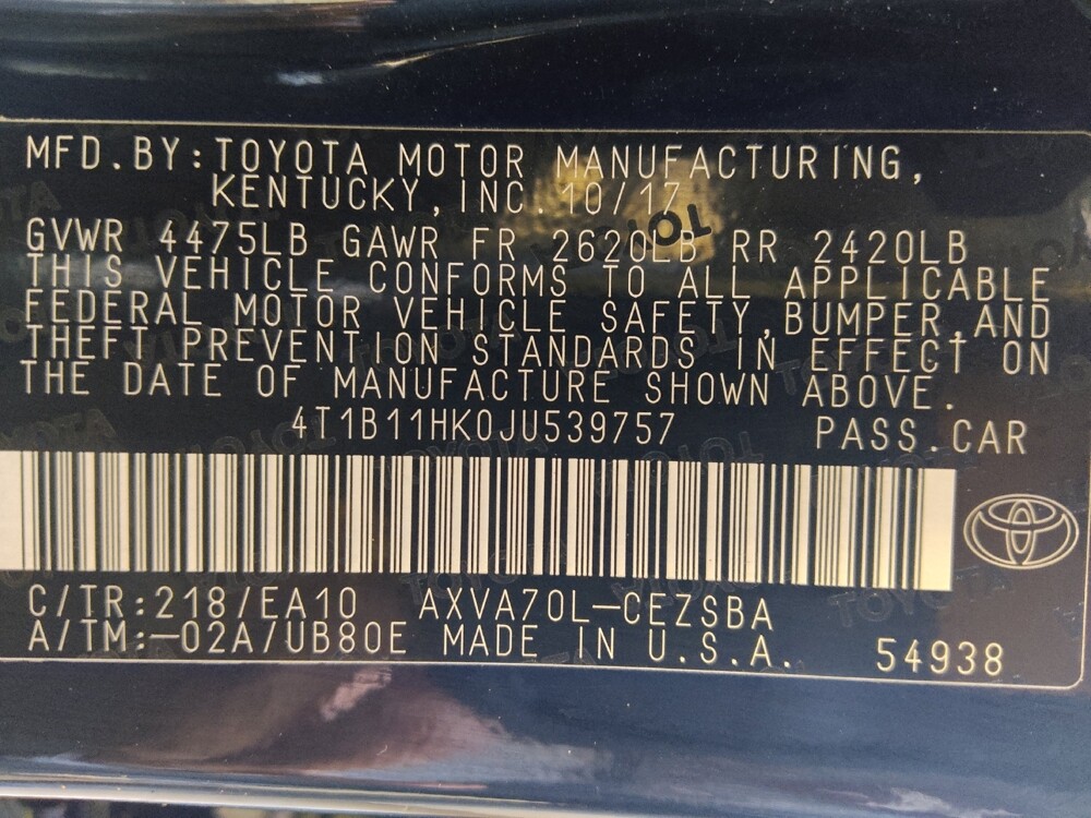 2018 Toyota Camry in San Antonio, TX 78238 - 18111743 33