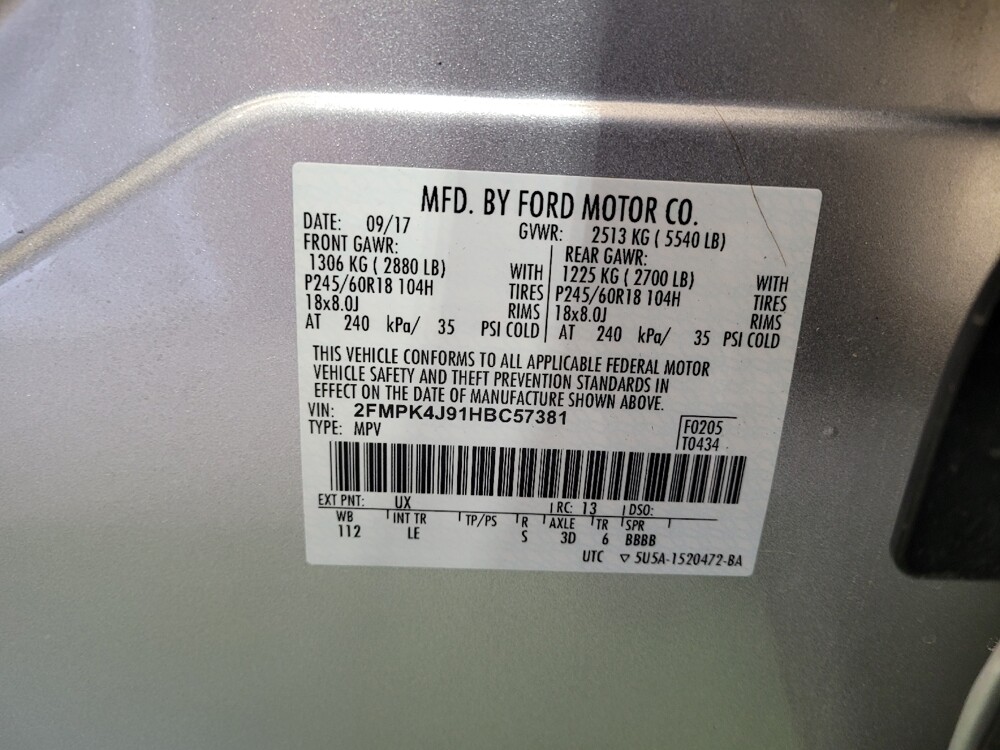 2017 Ford Edge in Columbus, OH 43231 - 18111758 33