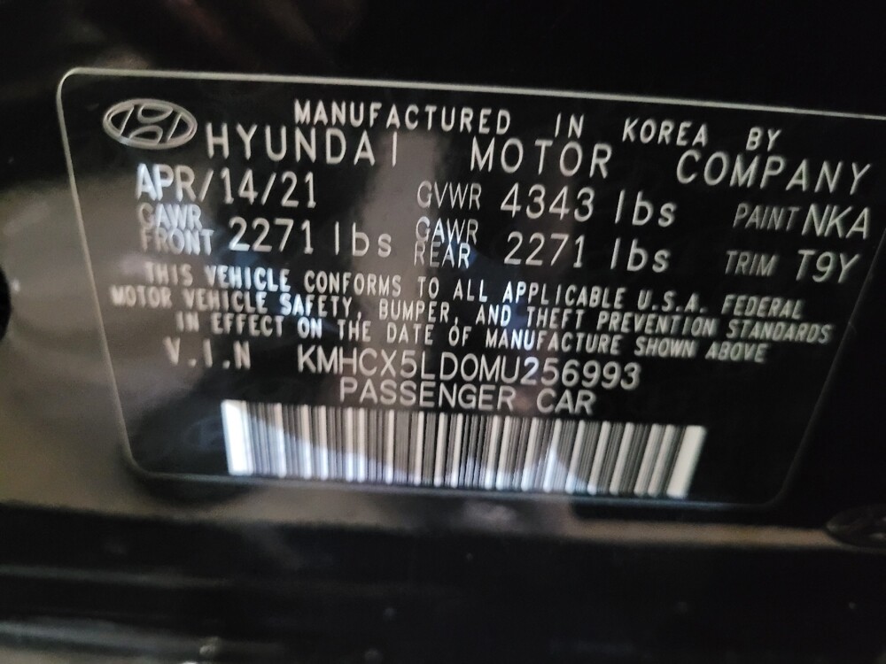 2021 Hyundai Ioniq in Woodbridge, VA 22191 - 18111759 33