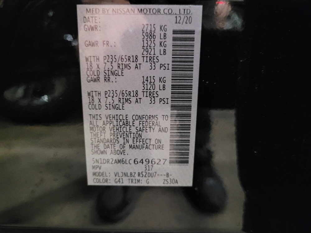 2020 Nissan Pathfinder in Williamstown, NJ 8094 - 18111766 33