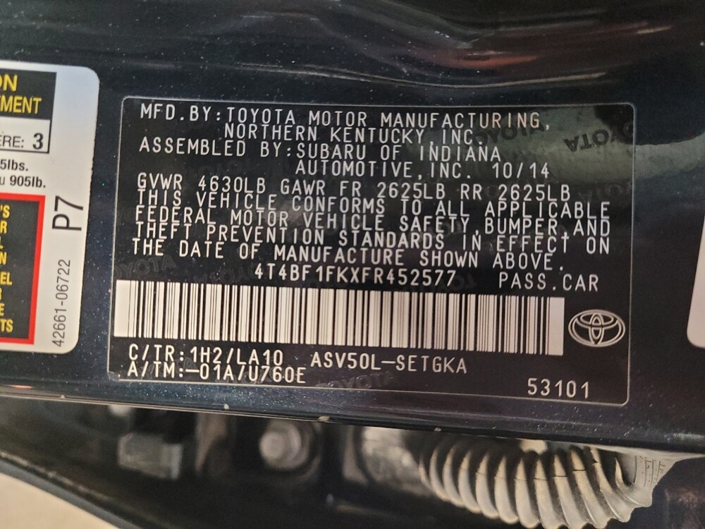 2015 Toyota Camry in Greenville, SC 29607 - 18111770 33