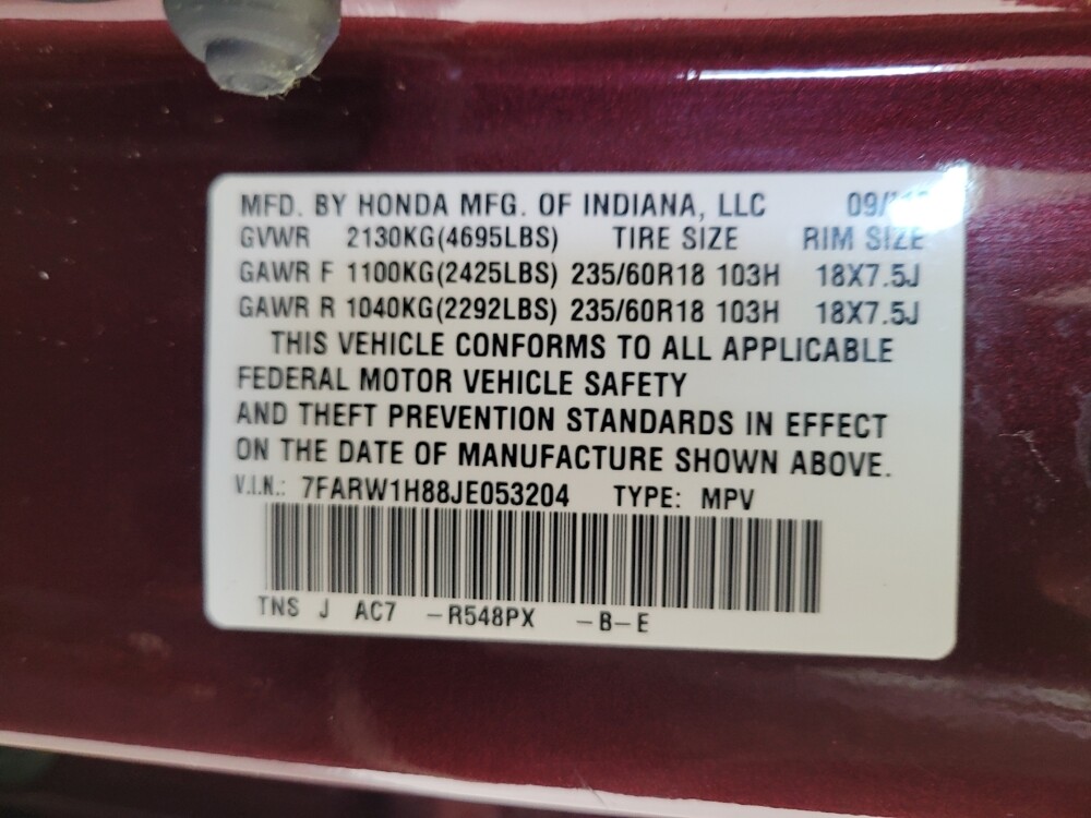 2018 Honda CR-V in Riverside, CA 92504 - 18111781 33