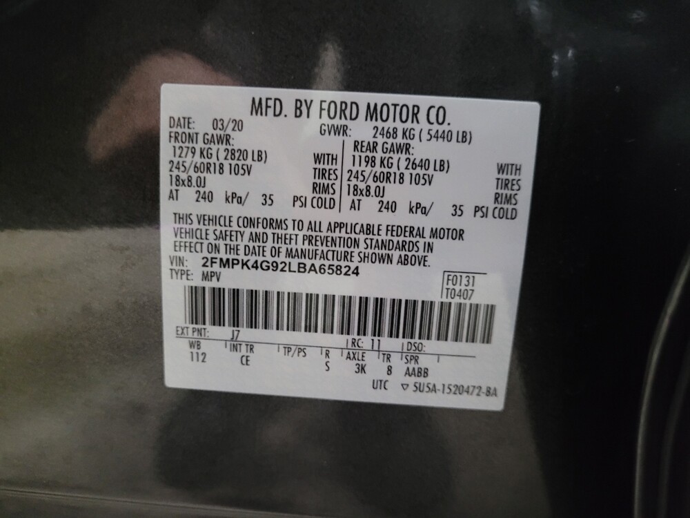 2020 Ford Edge in Newport News, VA 23601 - 18111788 33