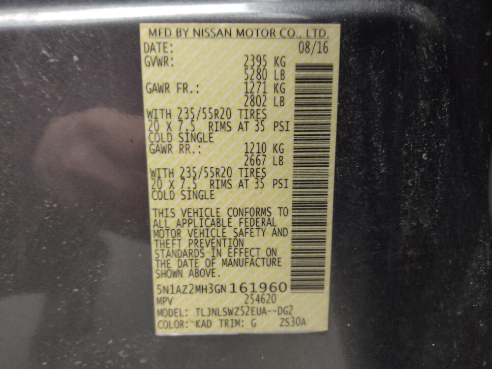 2016 Nissan Murano in Lakewood, CO 80215 - 18111829 33