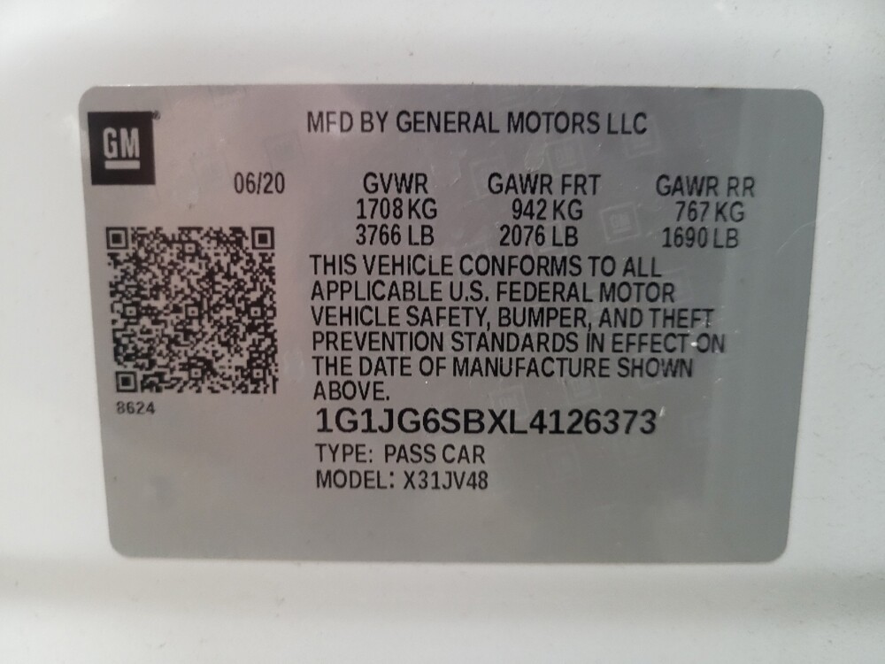 2020 Chevrolet Sonic in Laurel, MD 20724 - 18111831 33