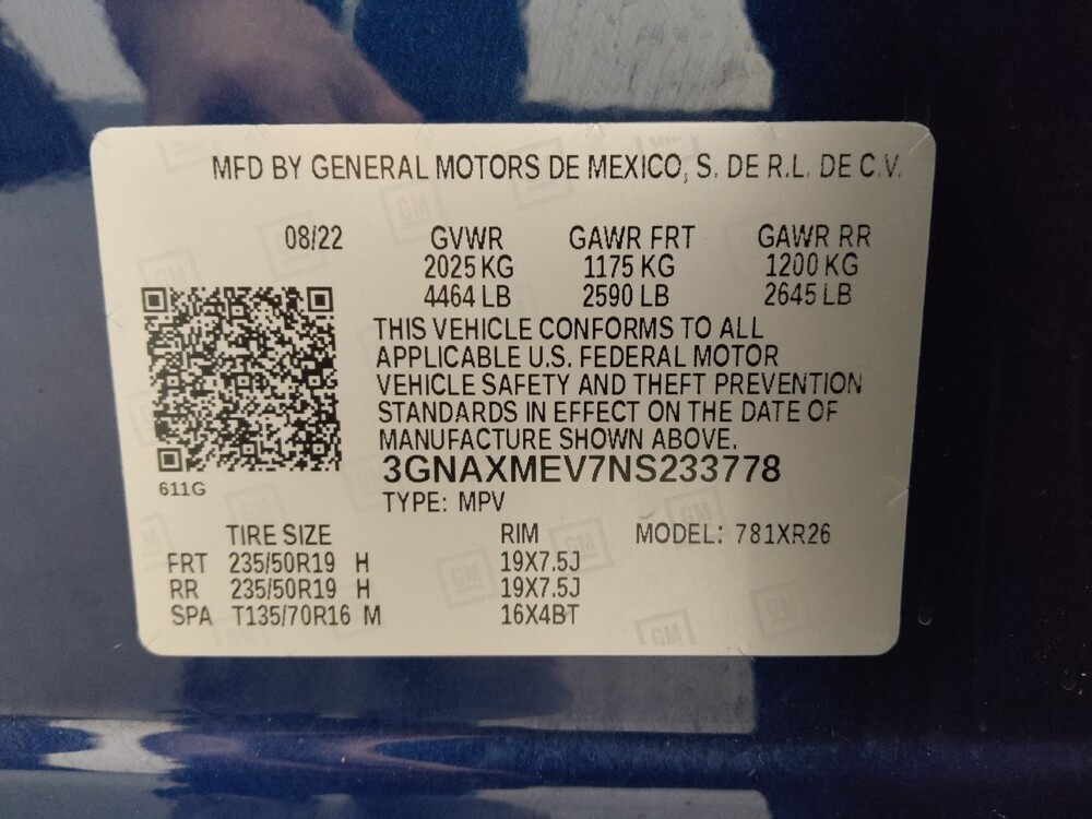 2022 Chevrolet Equinox in Lakewood, CO 80215 - 18111836 33